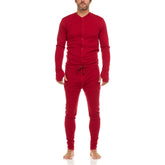 Midweight 100% Merino Wool Union Suit