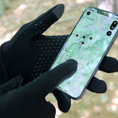 Lightweight 100% Merino Wool Grip Gloves