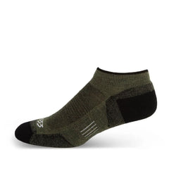 Microweight Cushion No Show Wool Socks - Mountain Heritage