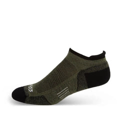 Microweight Cushion No Show Tab Wool Socks - Mountain Heritage