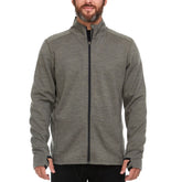 Men's Heavyweight 100% Merino Wool Full Zip Sweater