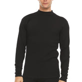 Men's Heavyweight Merino Wool Mock Neck | 100% Merino Wool