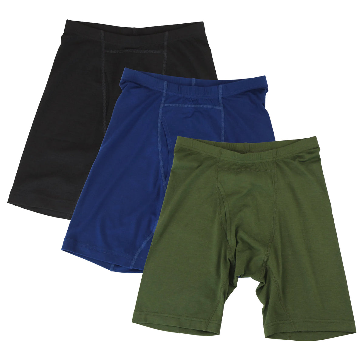 Microweight Men's Wool Boxer Briefs 3-Pack