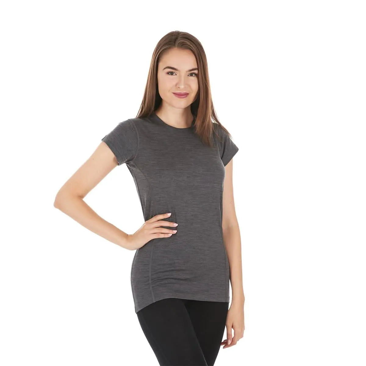 Women's Lightweight Merino Wool Crew Neck T-Shirt