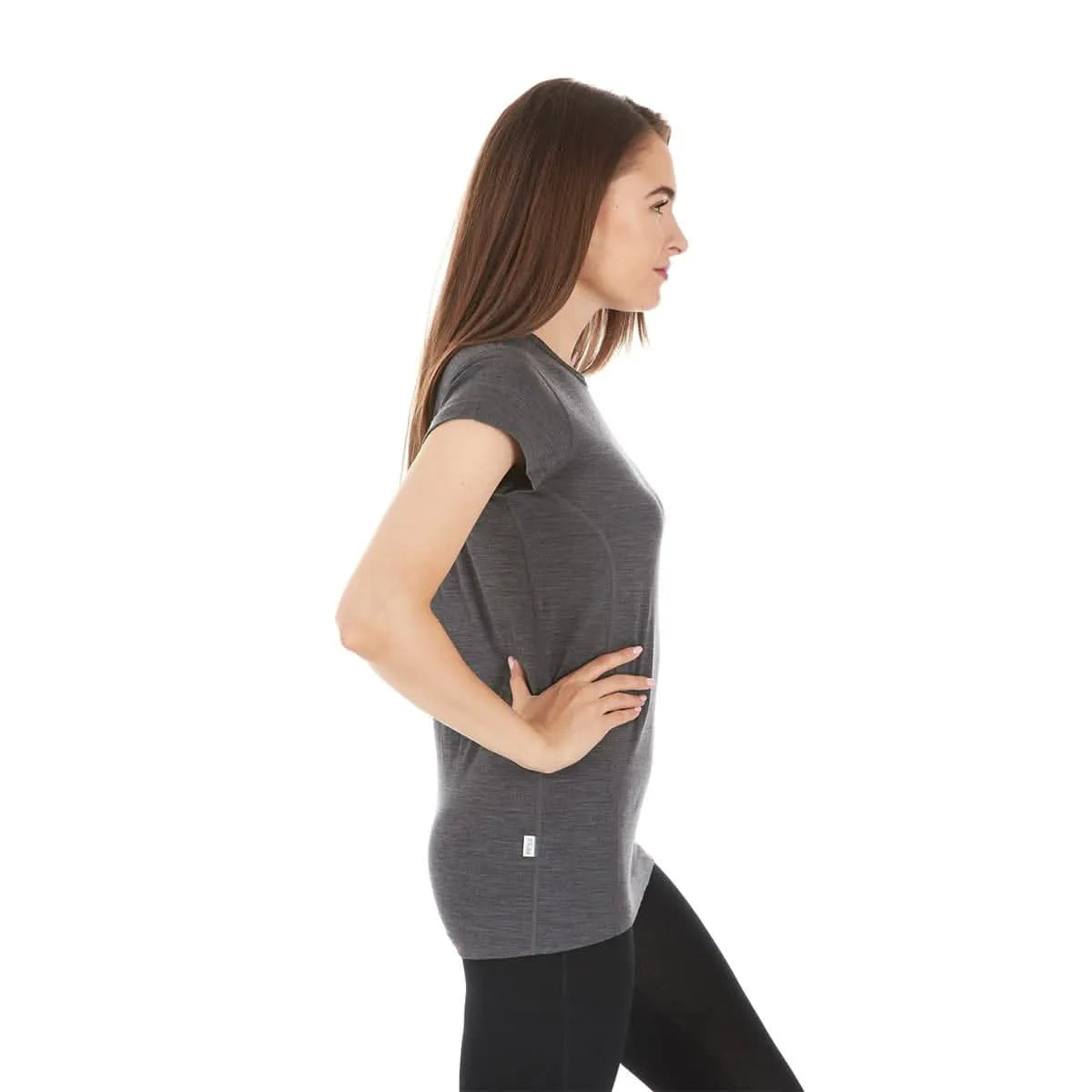 Women's Lightweight Merino Wool Crew Neck T-Shirt