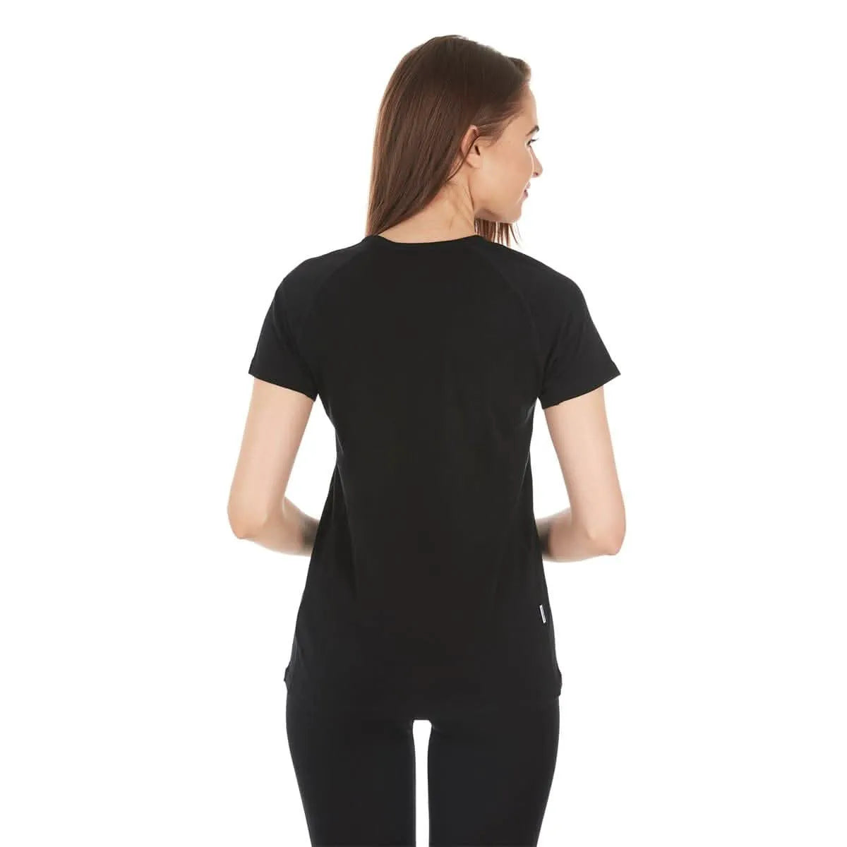 Woolverino Women's Microweight Wool V-Neck T-Shirt