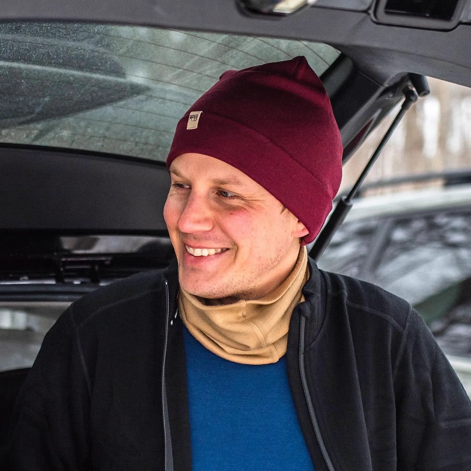 Lightweight Wool Cuff Beanie - 100% Merino Wool