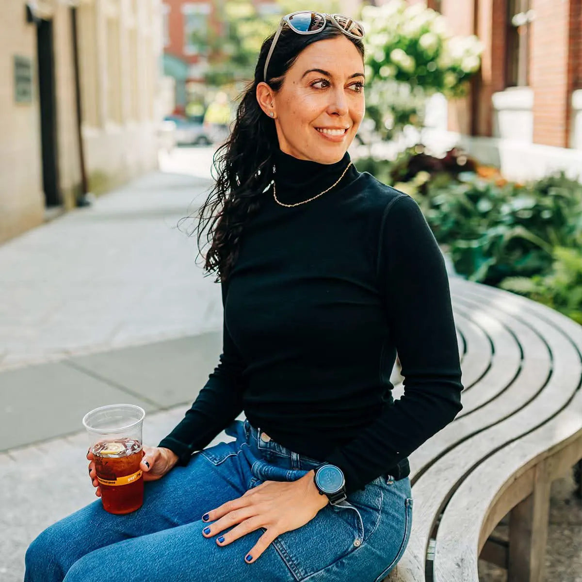 Women's Midweight Merino Wool Turtleneck | 100% Merino Wool