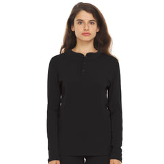 Women's Midweight Merino Wool Henley | 100% Merino Wool