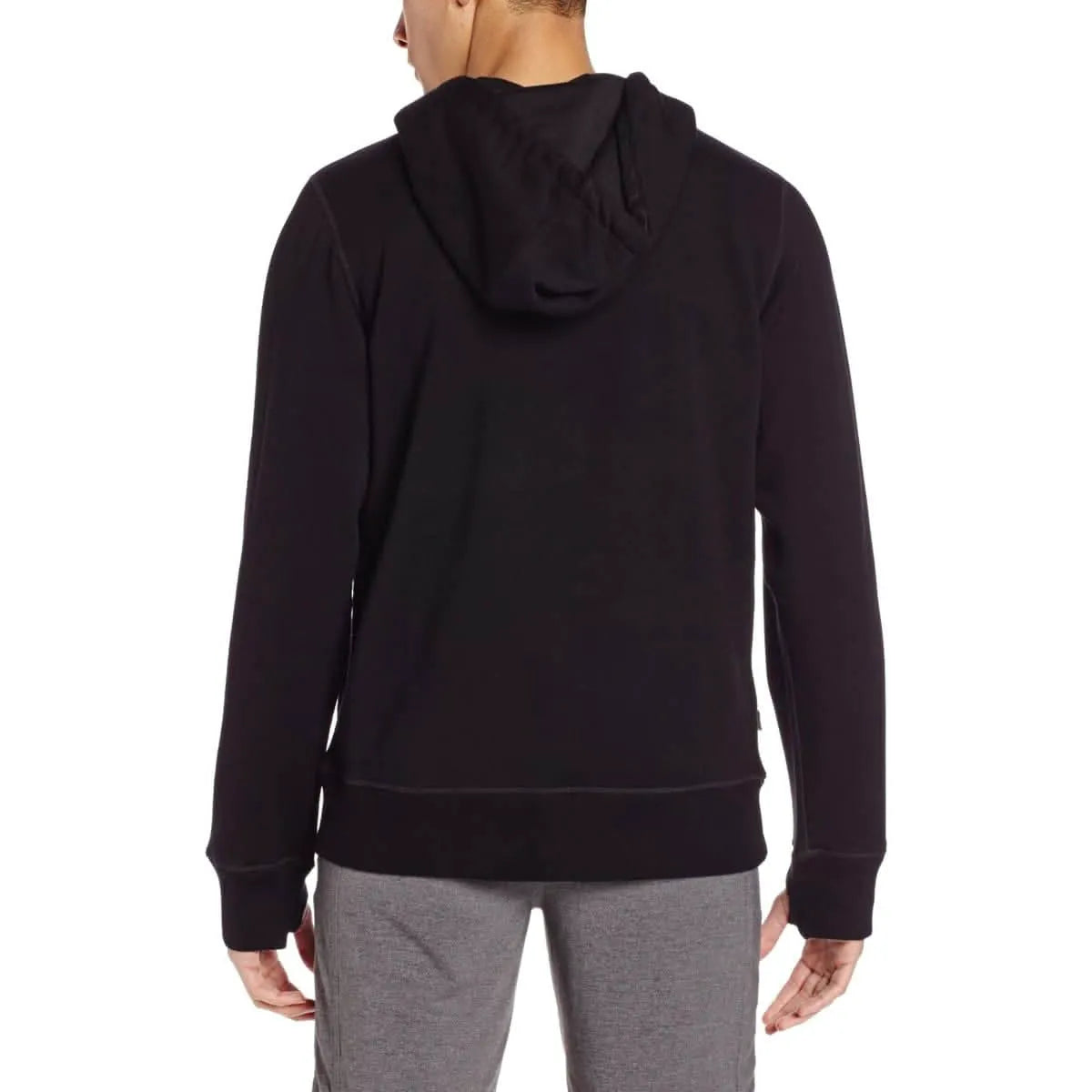 Men's Heavyweight Brushed Merino Wool Full-Zip Hoodie