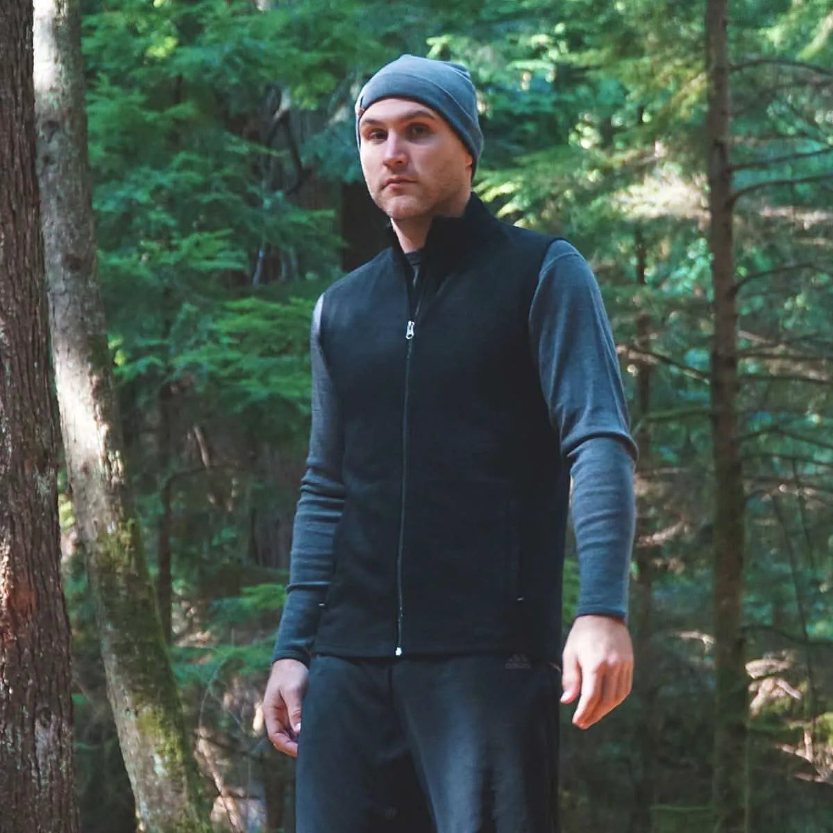 Men's Heavyweight 100% Merino Wool Vest