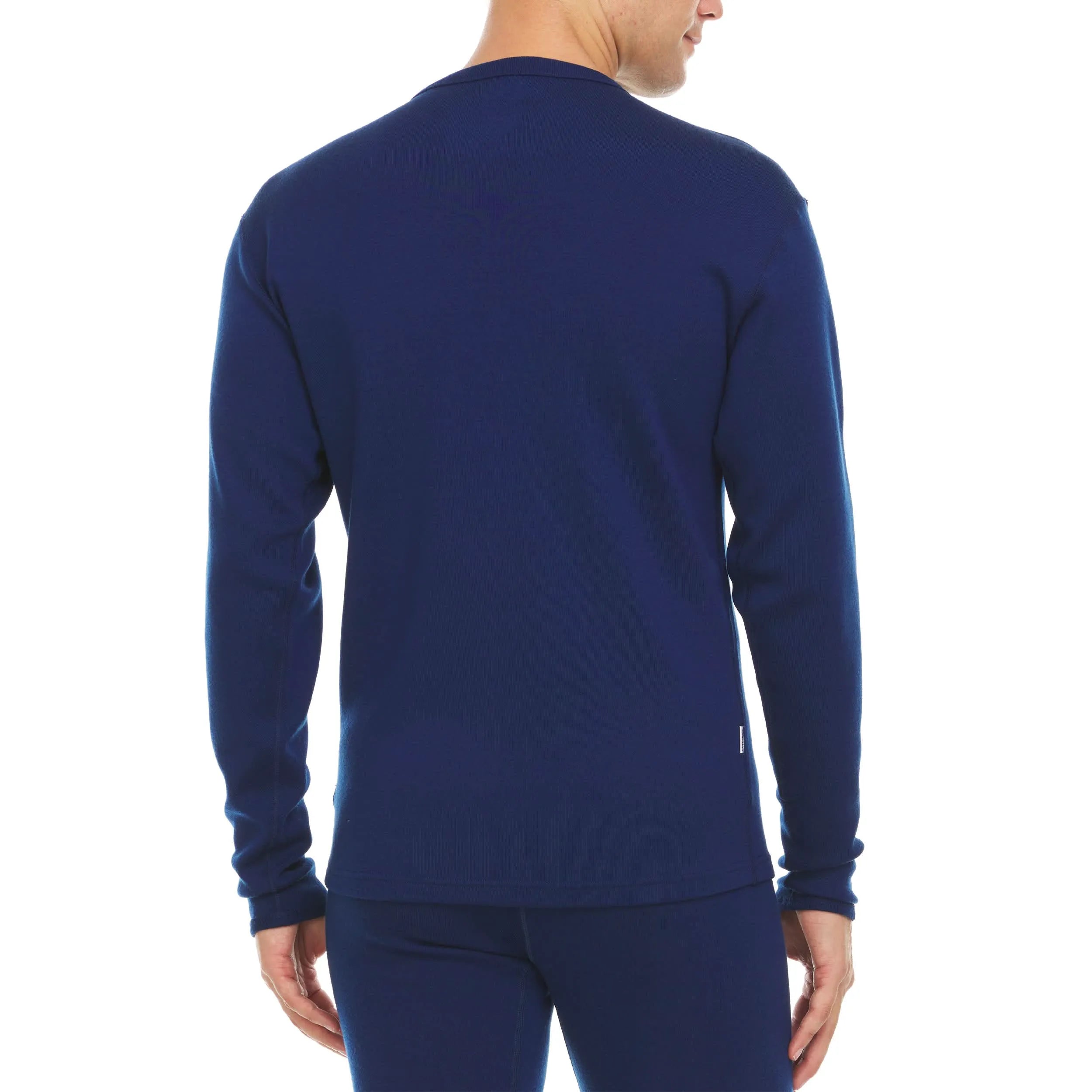 Men's Heavyweight 100% Merino Wool Crew Neck Sweater