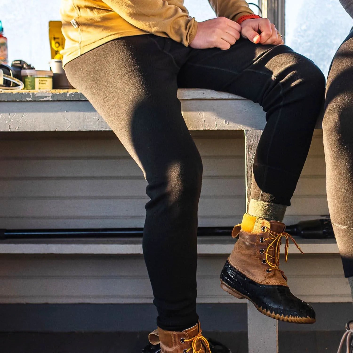 Men's Heavyweight Merino Wool Base Layer Bottom