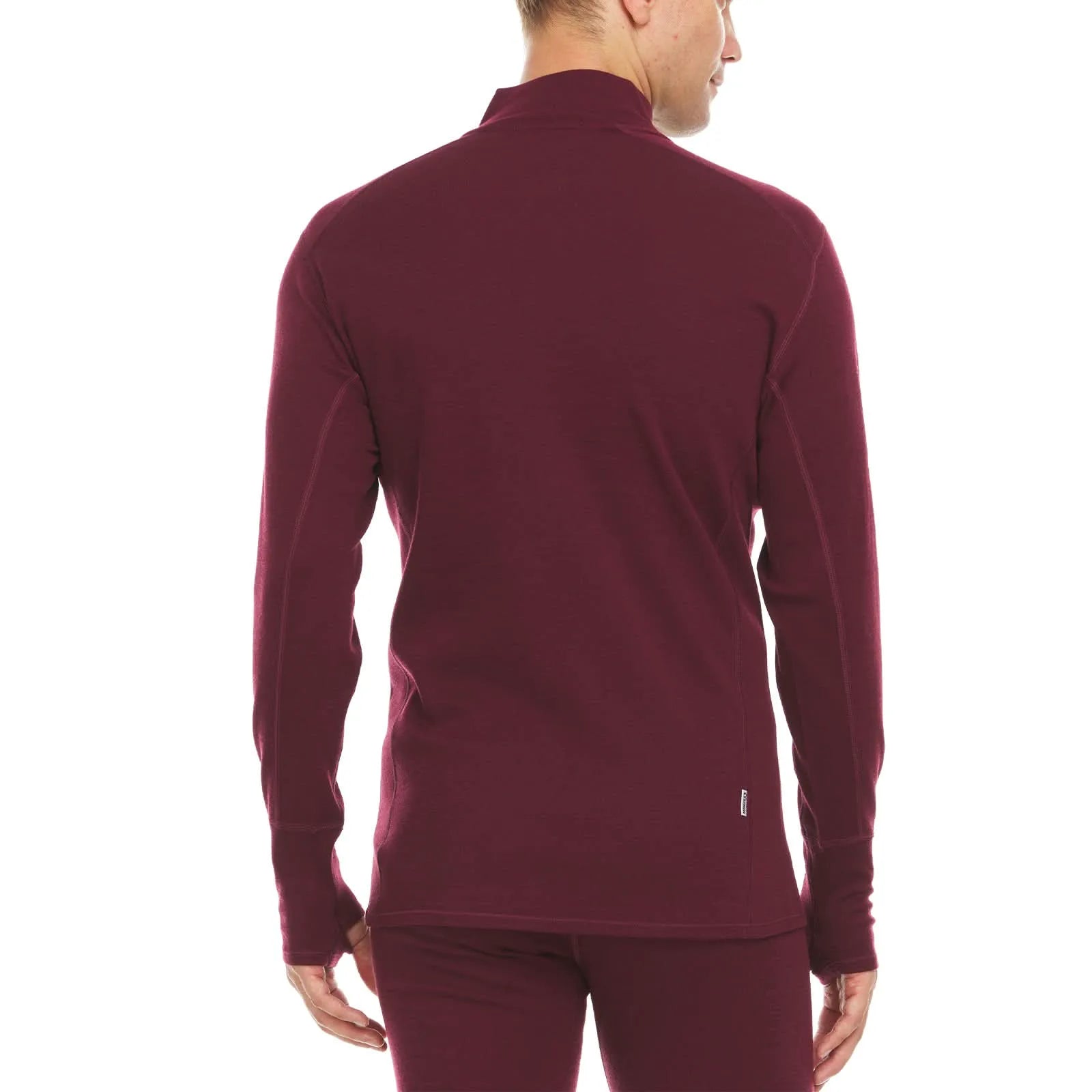 Men's Midweight Merino Wool 1/4 Zip Sweater