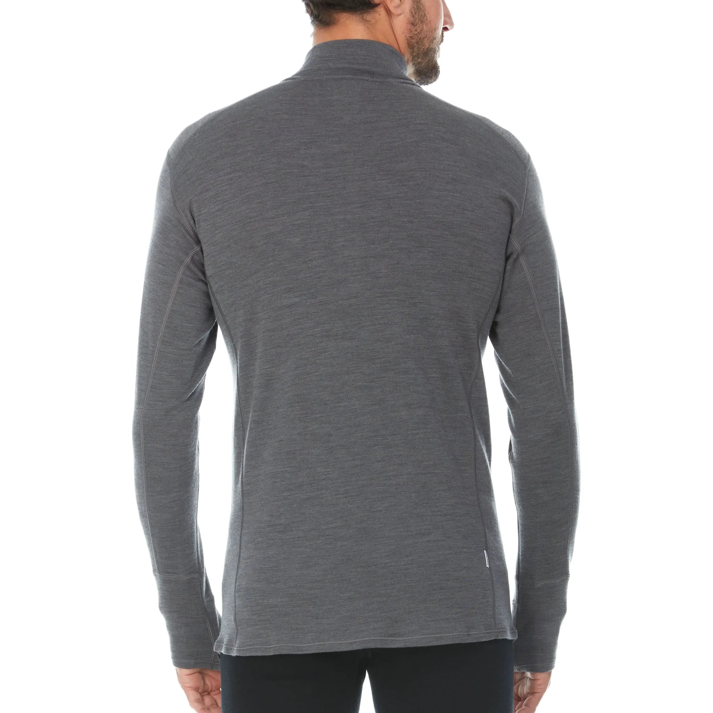 Men's Midweight Merino Wool 1/4 Zip Sweater