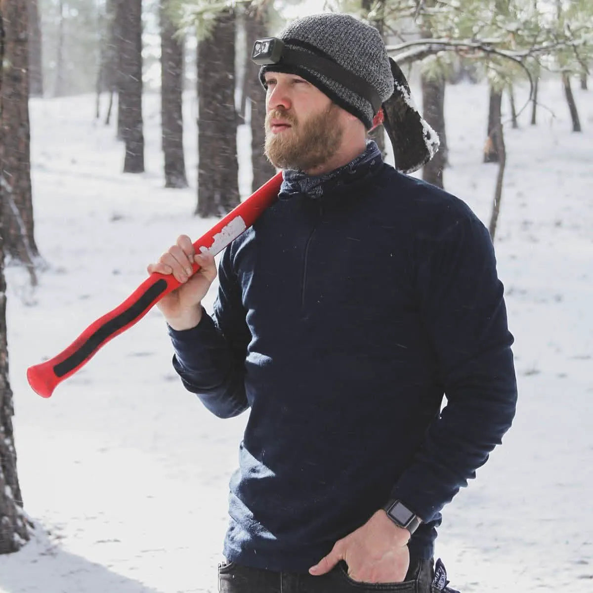 Men's Midweight Merino Wool 1/4 Zip Sweater