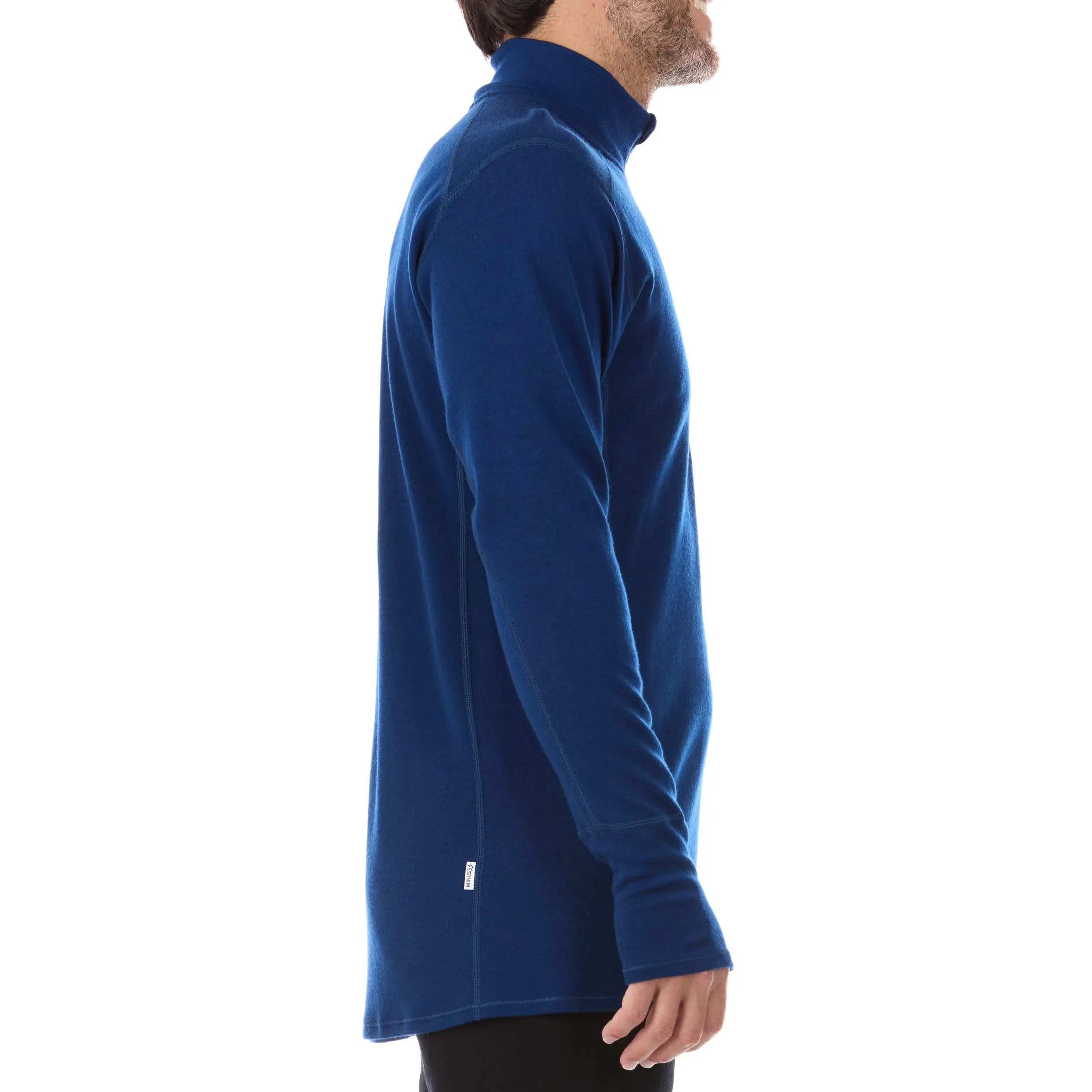 Men's Midweight Merino Wool 1/4 Zip Sweater