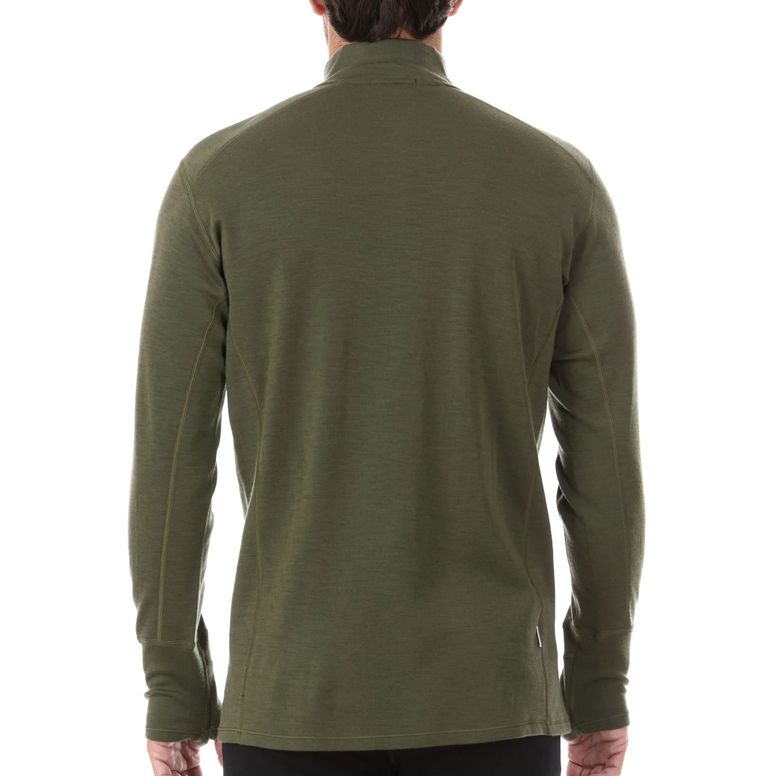 Men's Midweight Merino Wool 1/4 Zip Sweater