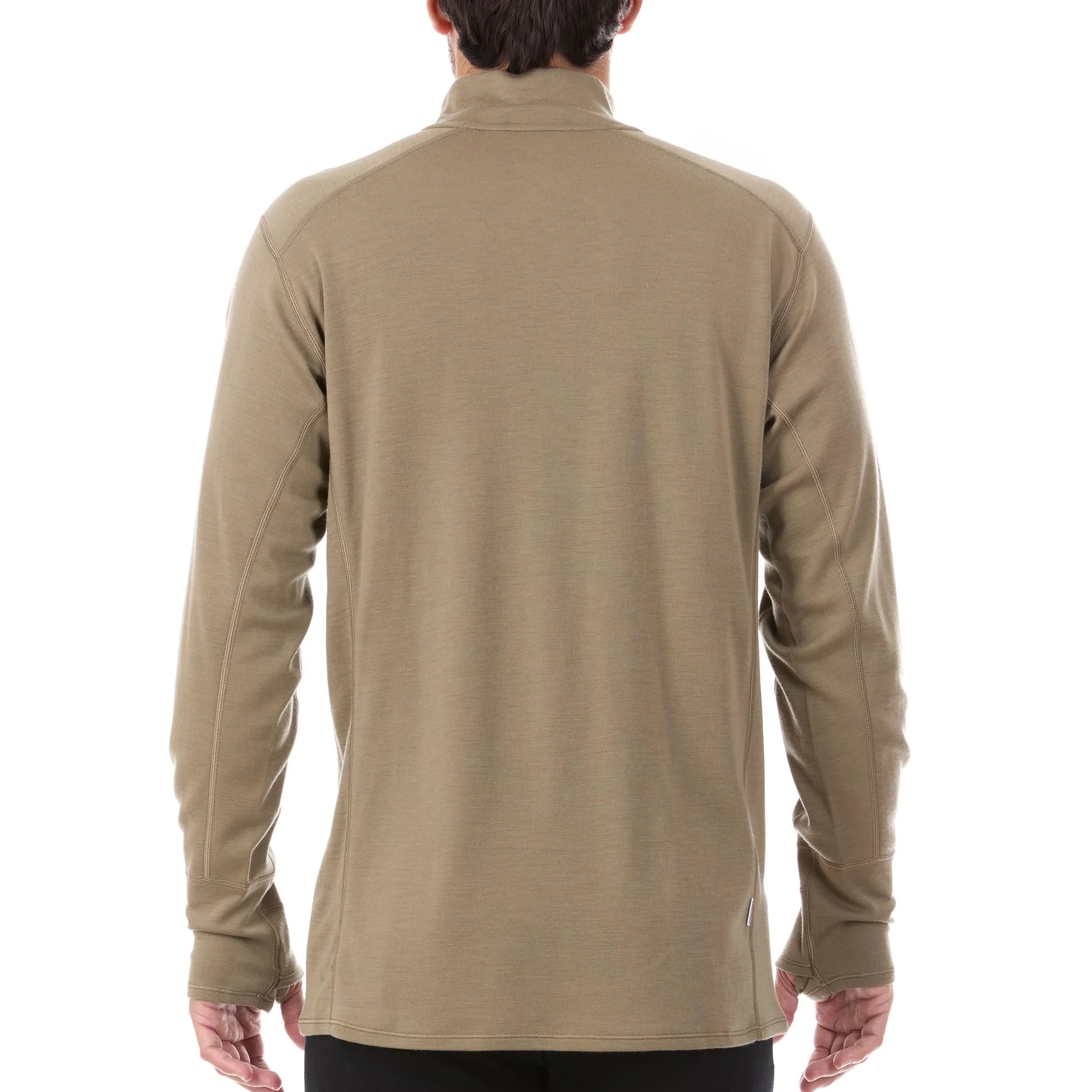 Men's Midweight Merino Wool 1/4 Zip Sweater