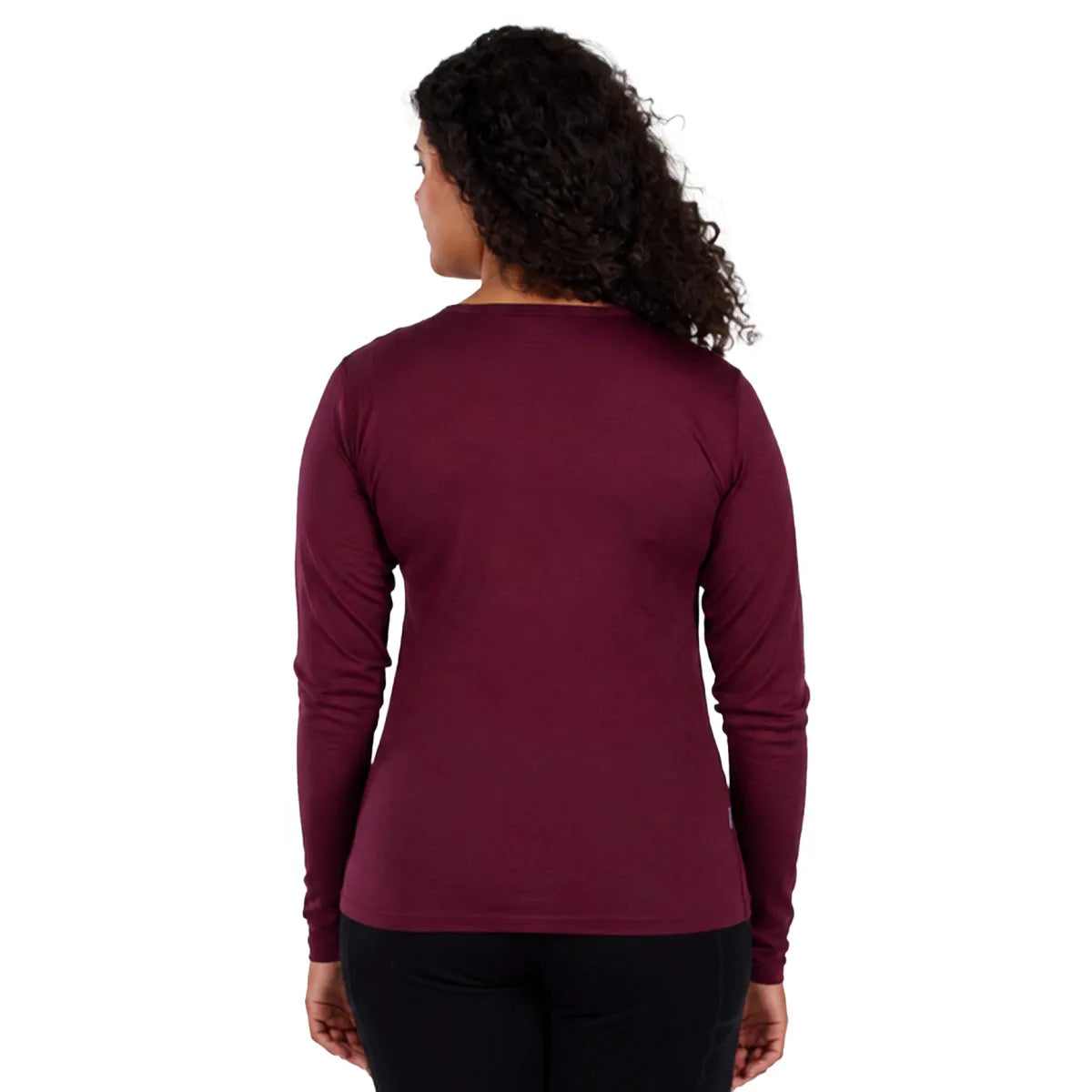 Women's Lightweight Merino Wool Crew Neck Top