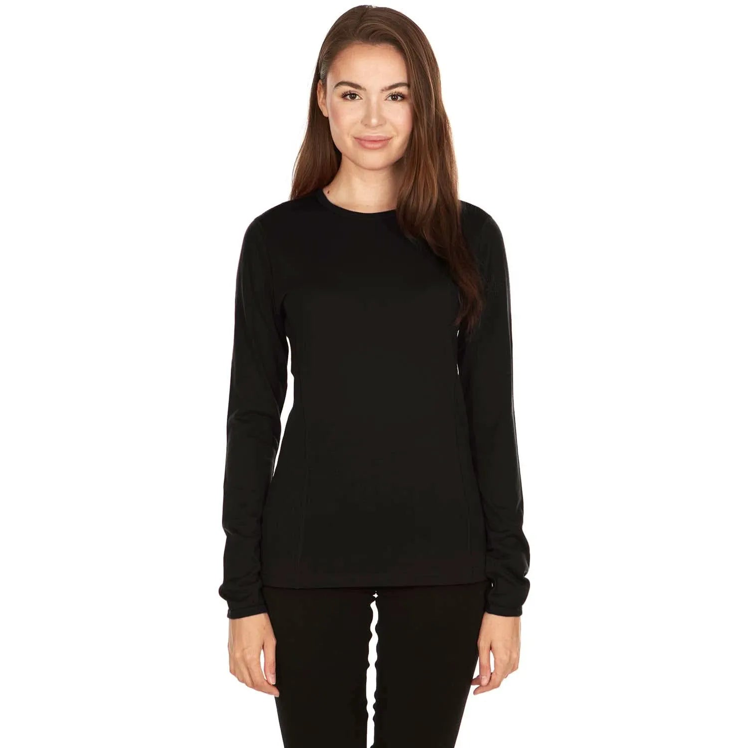 Women's Lightweight Merino Wool Crew Neck Top