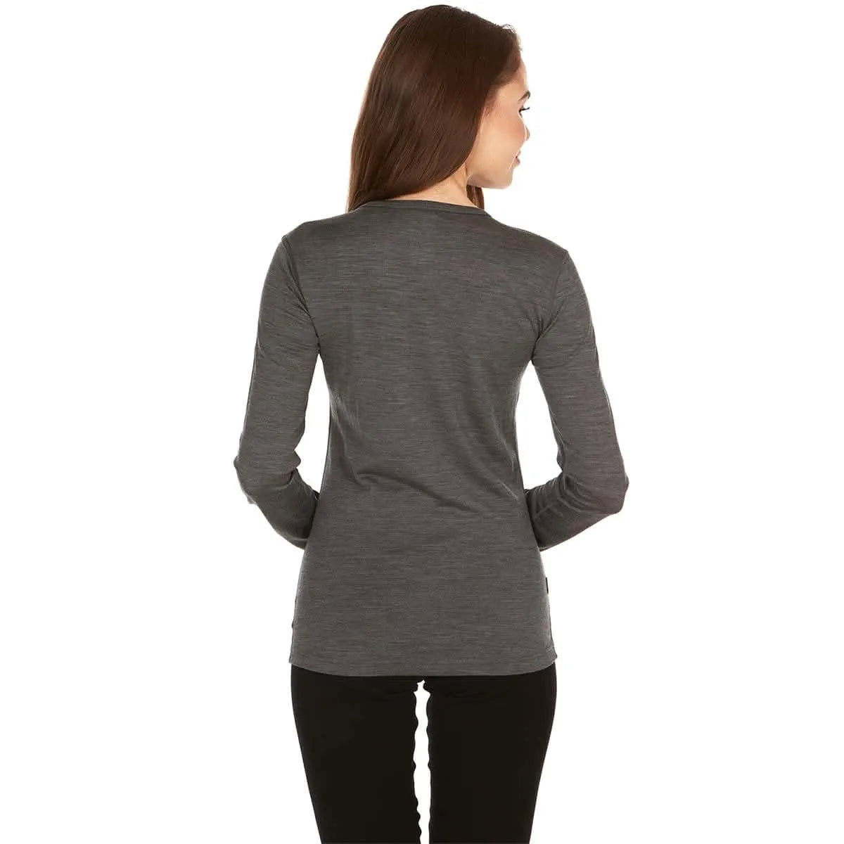 Women's Lightweight Merino Wool Crew Neck Top