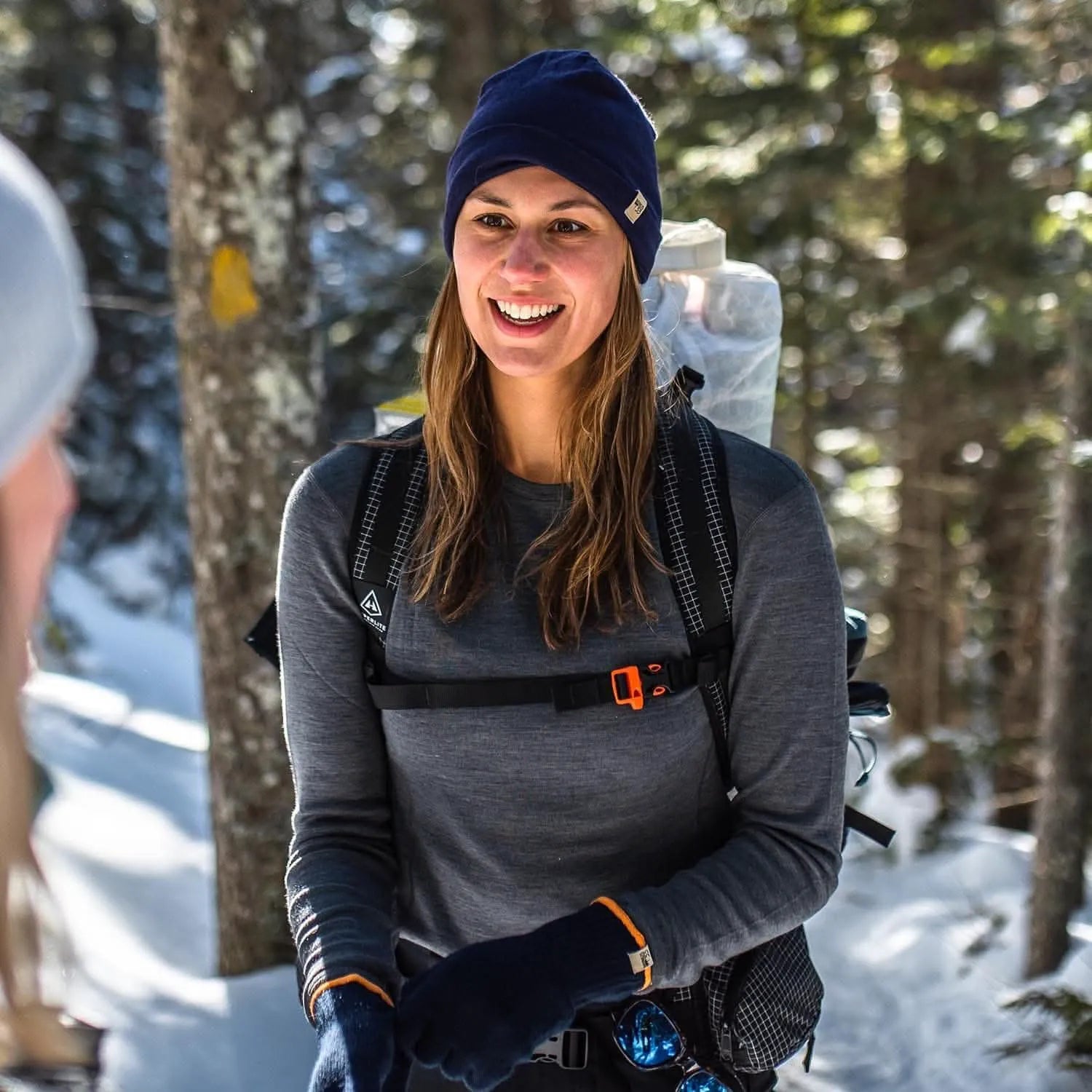 Midweight Women's Wool Crew Top - 100% Merino Wool