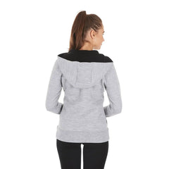 Women's Heavyweight Brushed Merino Wool Full-Zip Hoodie