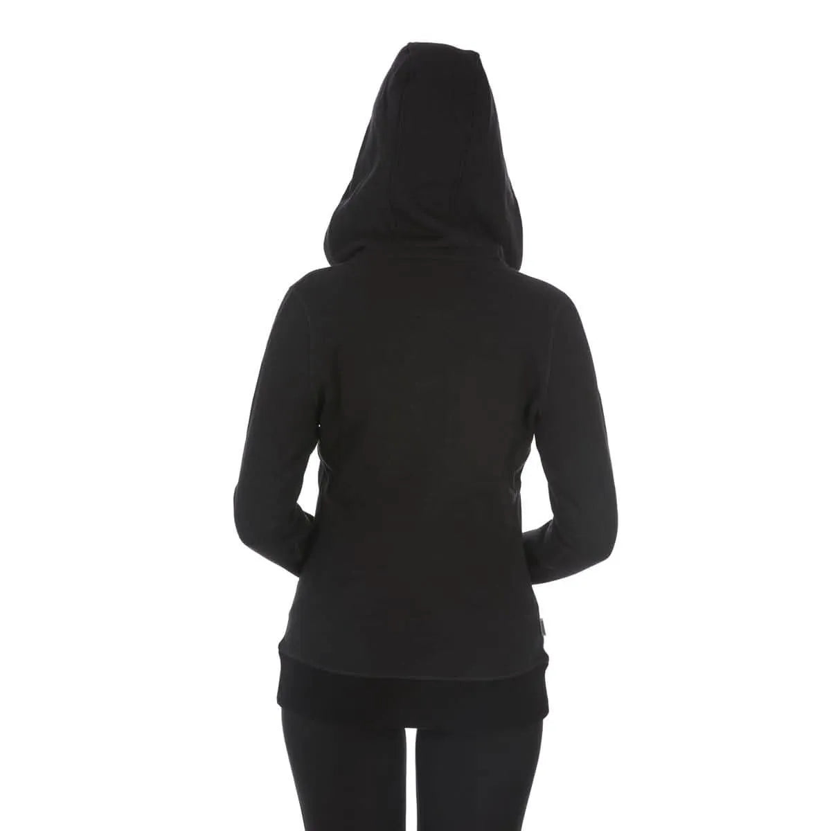 Women's Heavyweight Brushed Merino Wool Full-Zip Hoodie