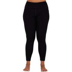 Women's Heavyweight Merino Wool Thermal Leggings - 100% Natural Base Layer Bottom