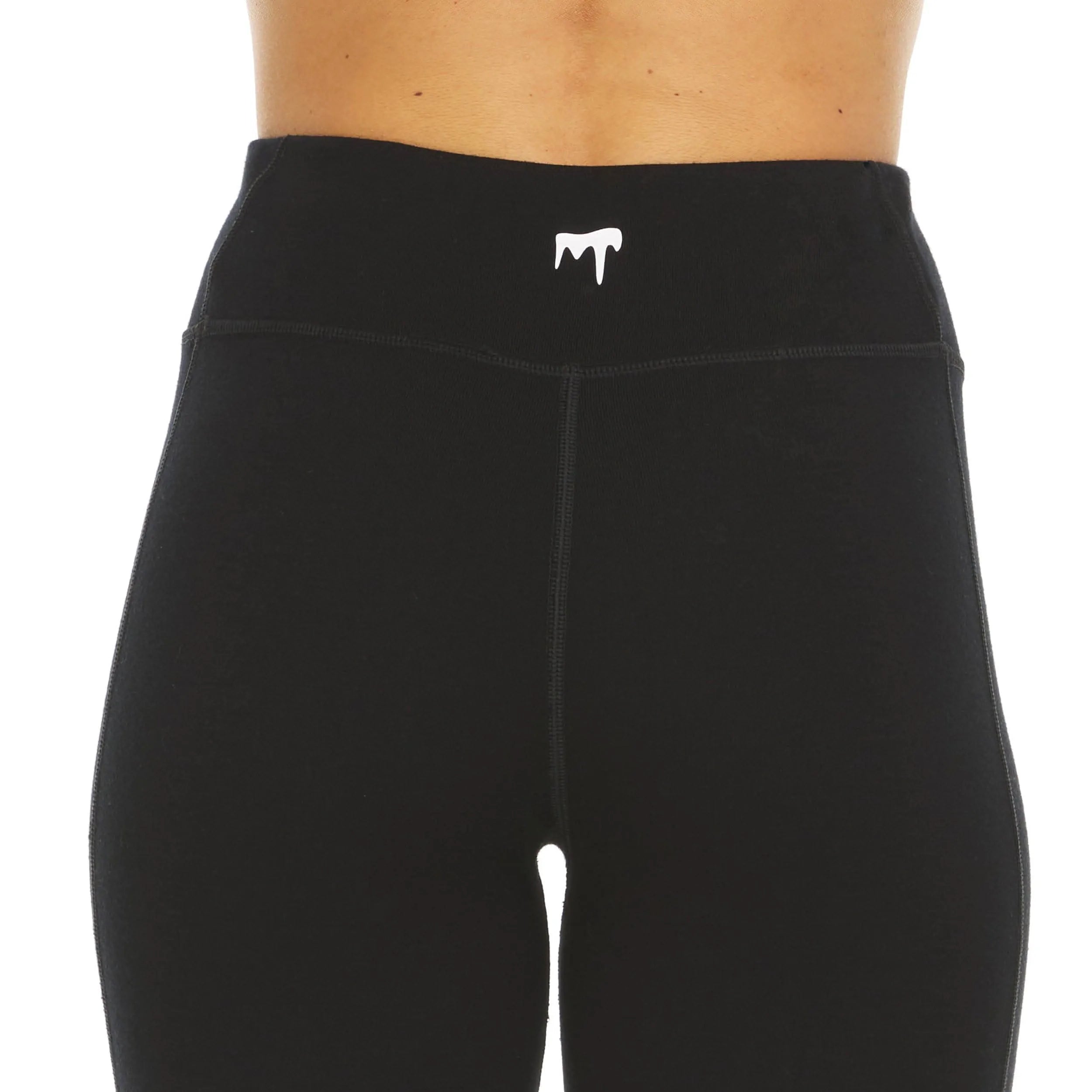 Women's Heavyweight Merino Wool Thermal Leggings - 100% Natural Base Layer Bottom