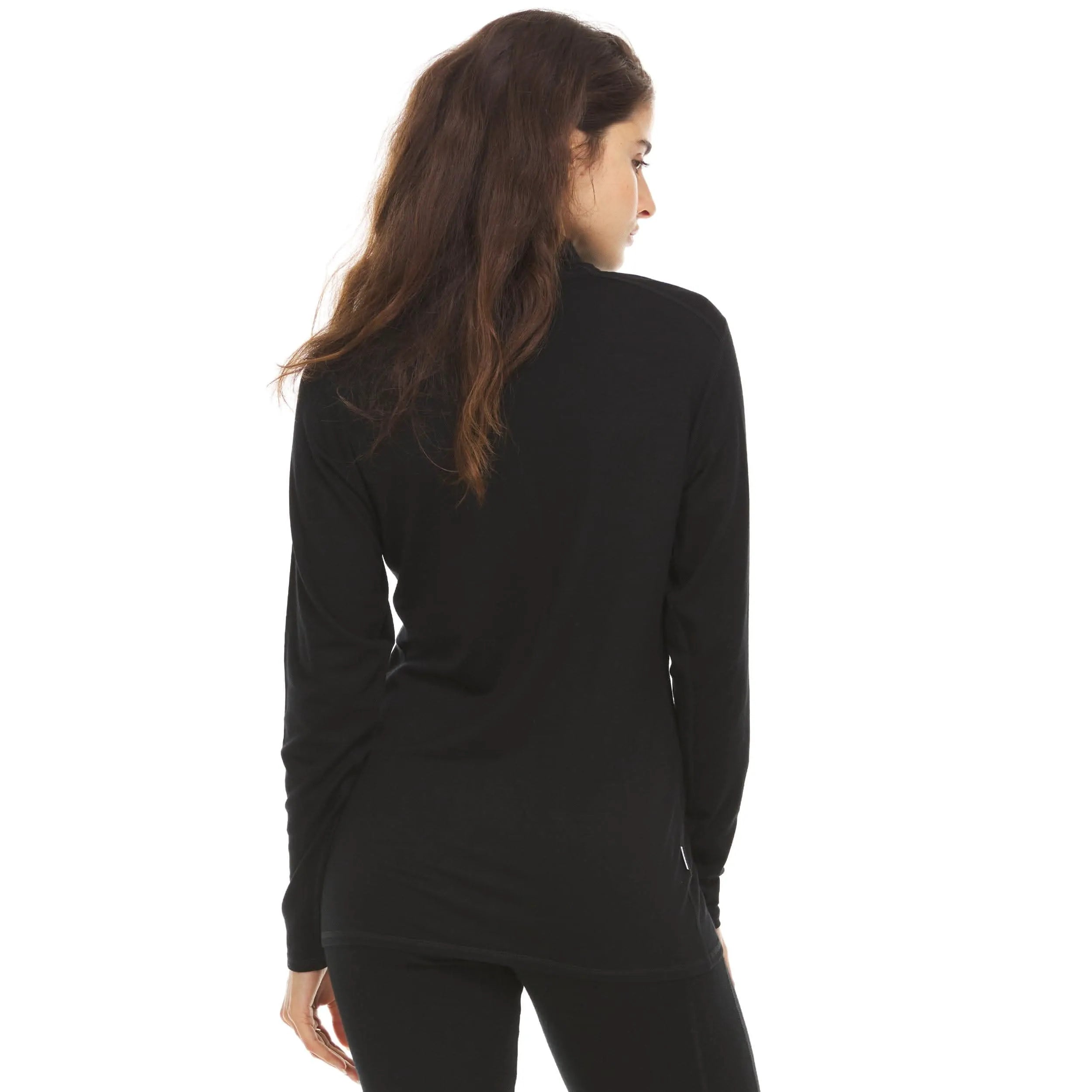 Microweight Women's Wool 1/4-Zip - Woolverino