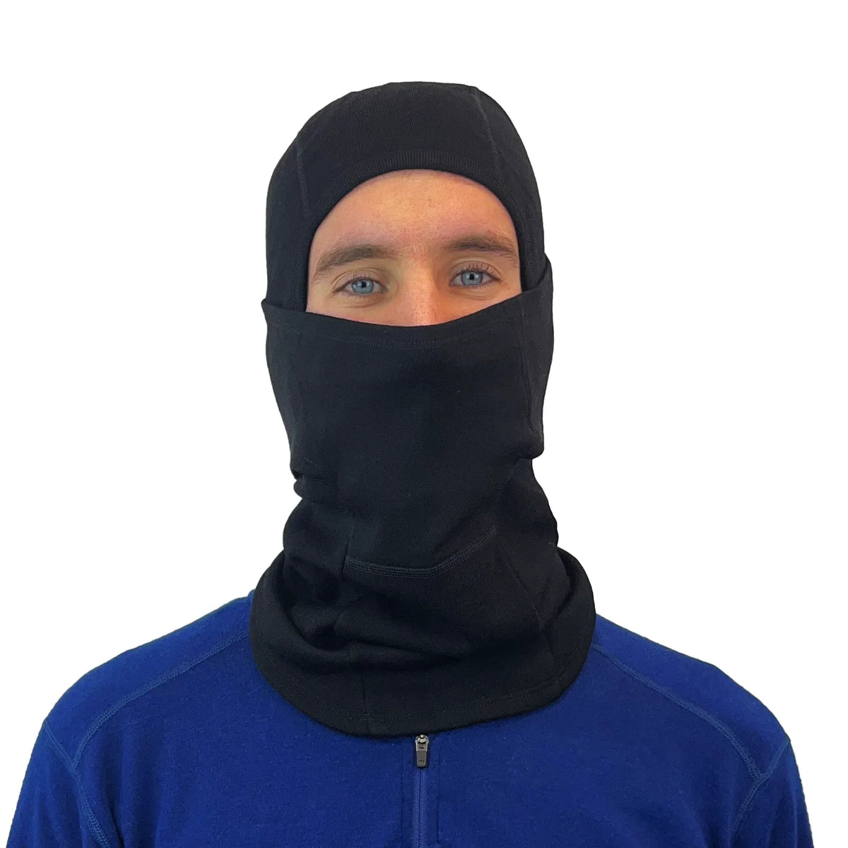 Heavyweight Brushed Merino Wool Balaclava