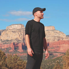 Men's Midweight Sentinel Short-Sleeve Crew Neck 100% Merino Wool Shirt