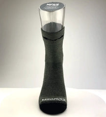 AMC Merino Wool Hiking Socks - Micro Cushion Mini Crew