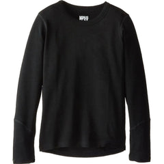 Midweight Kids' Merino Wool Base Layer Crew Top