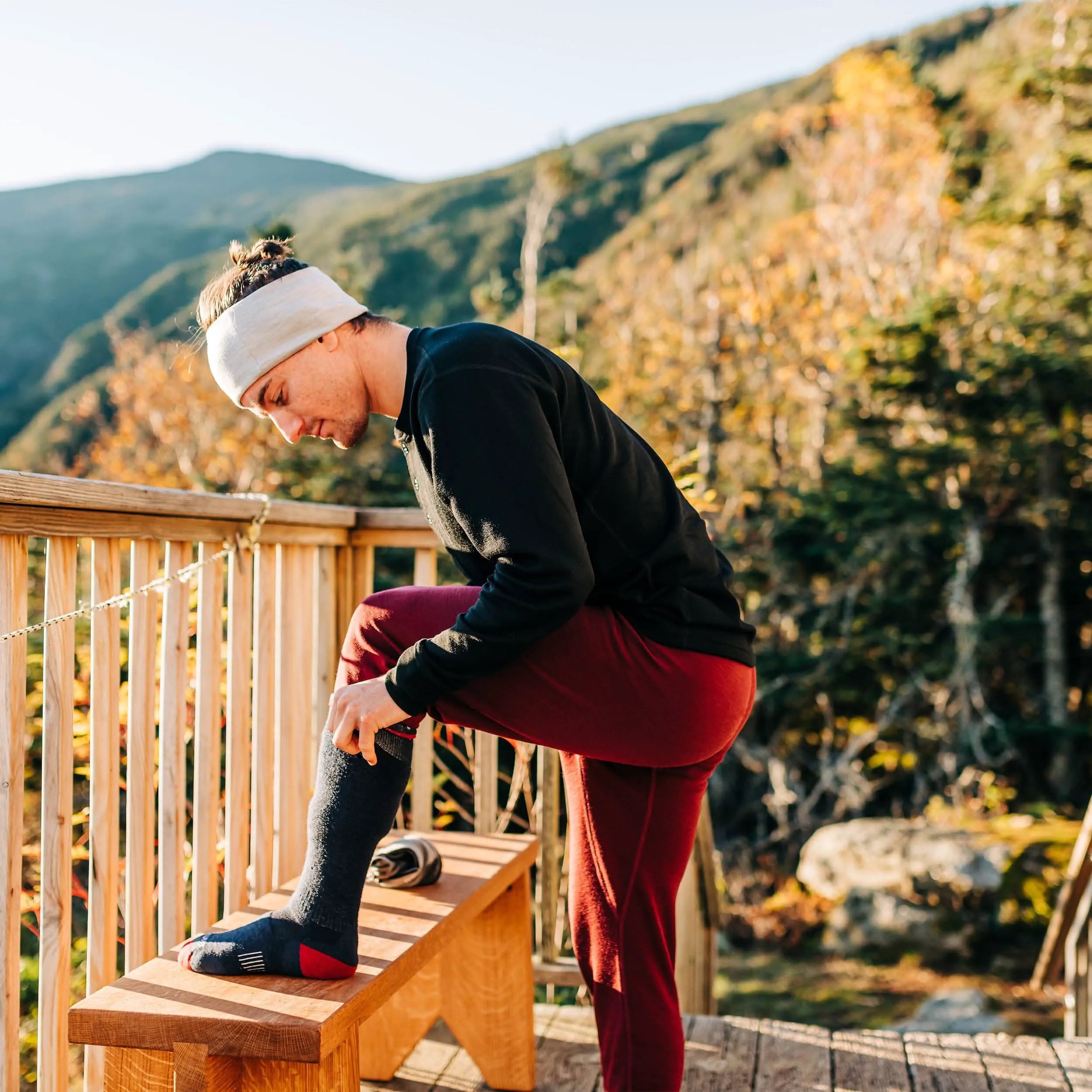 Mountain Heritage Over-the-Calf Wool Socks (Lightweight)