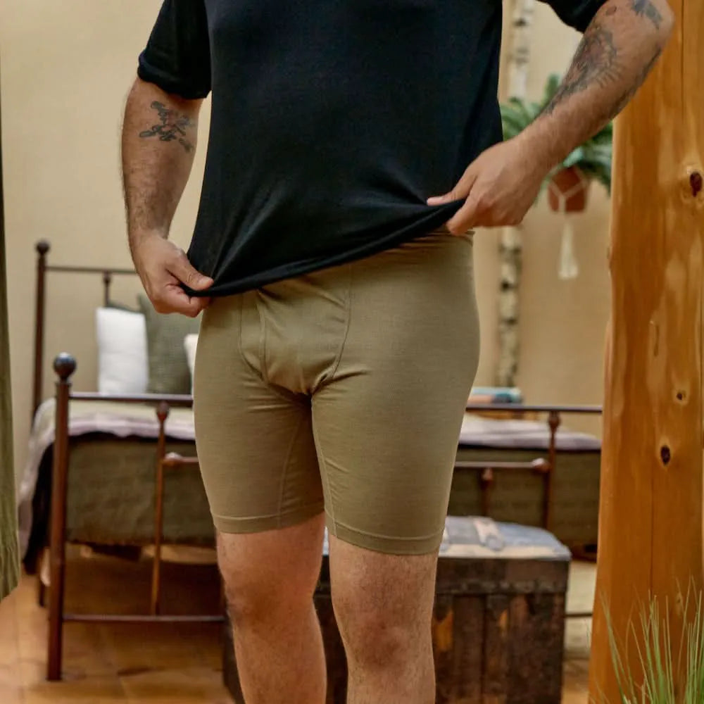 Men's Lightweight Merino Wool Boxer Brief