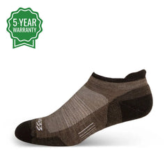 Microweight Cushion No Show Tab Wool Socks - Mountain Heritage