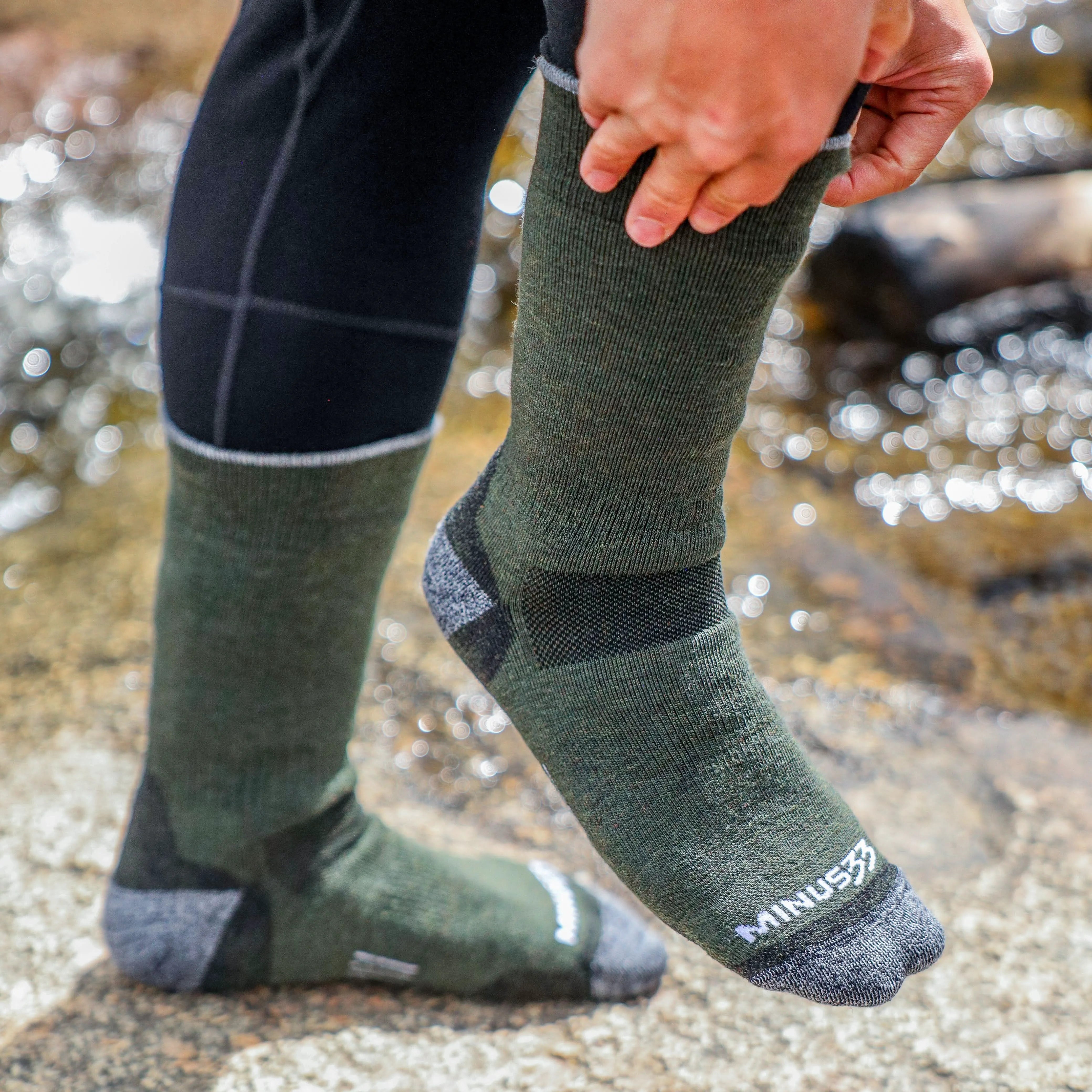Midweight Merino Wool Crew Socks