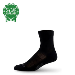 Merino Wool Trail Running Socks - Micro Cushion Mini Crew