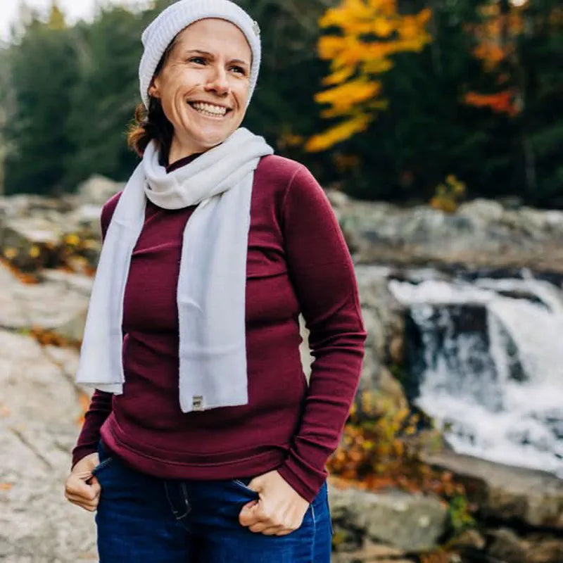 Women's Midweight Merino Wool Turtleneck | 100% Merino Wool