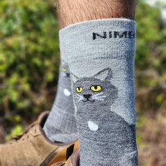 Nimbus Cat Merino Wool Boot Socks with Micro Cushioning