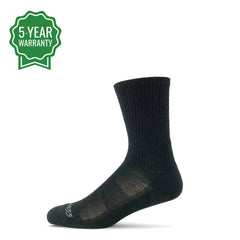 Microweight Cushion Crew Wool Dress Socks - Mountain Heritage