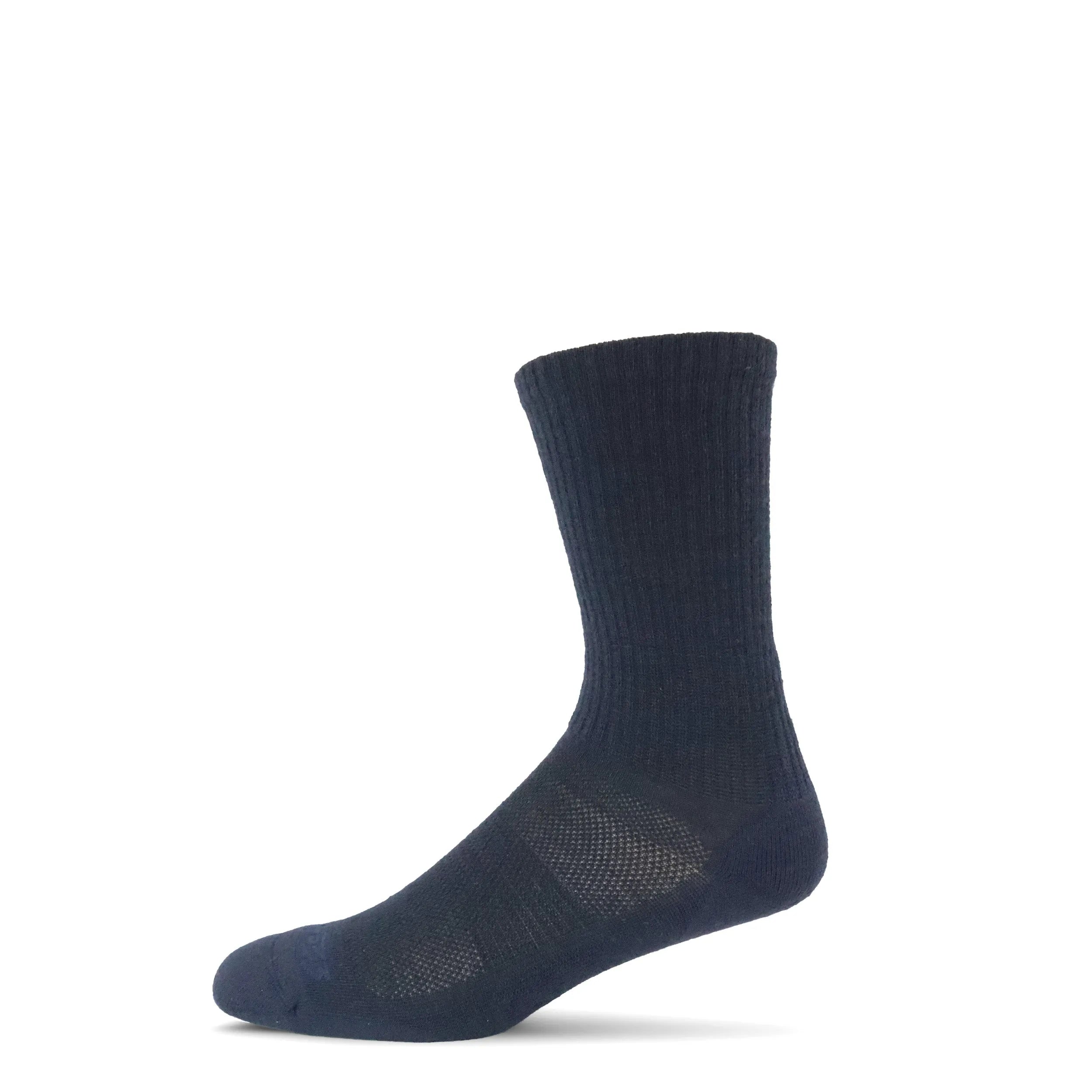 Microweight Cushion Crew Wool Dress Socks - Mountain Heritage