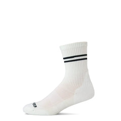 Microweight Cushion Rib Knit Crew Wool Socks - Mountain Heritage