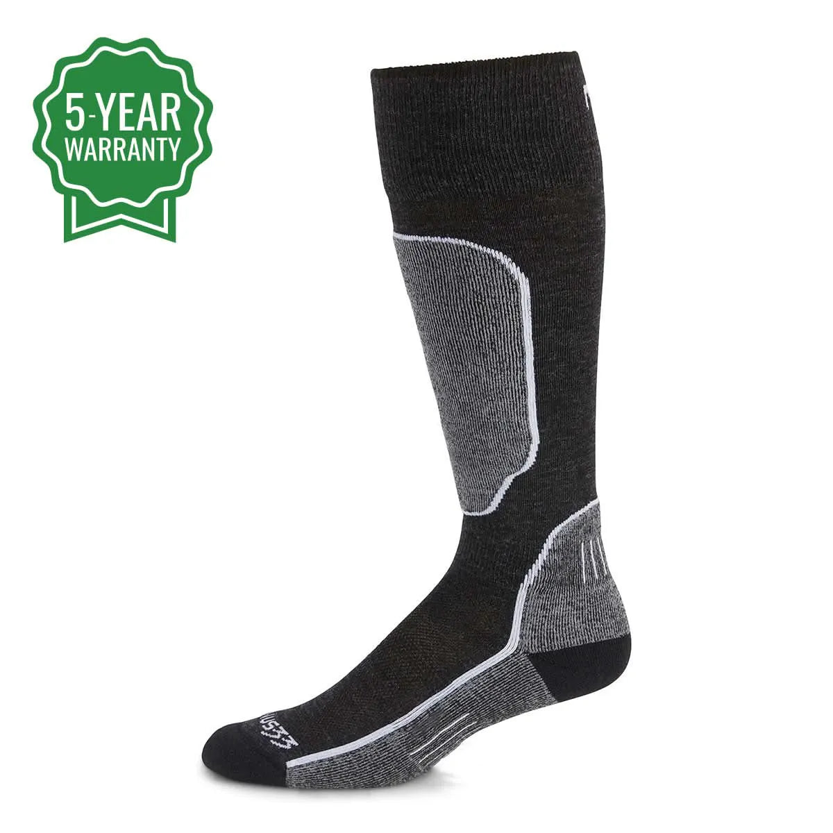 Merino Wool Ski Socks - Micro Cushion - Over the Calf