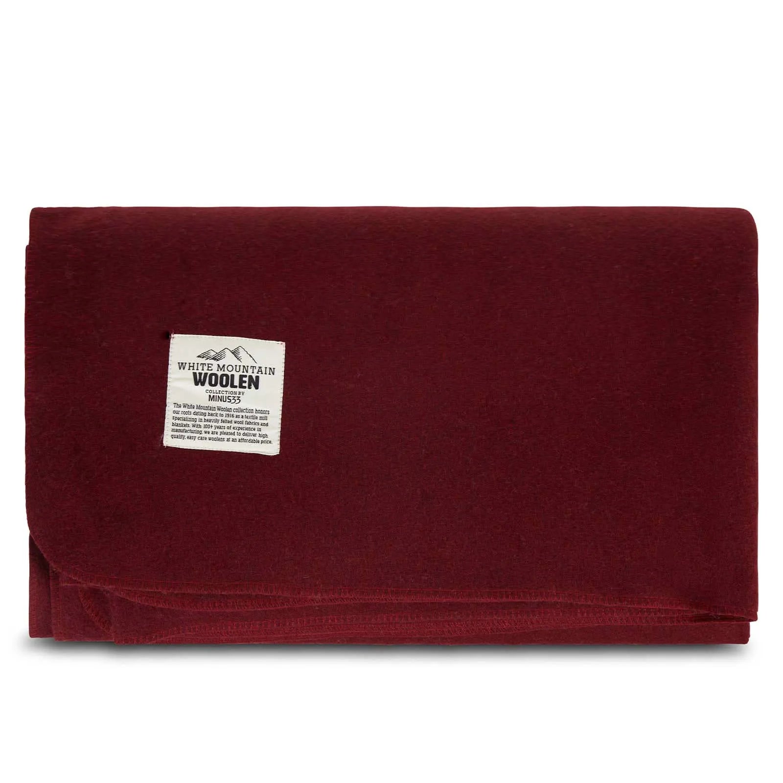 Wool Twin Sized Blanket by White Mountain Woolen