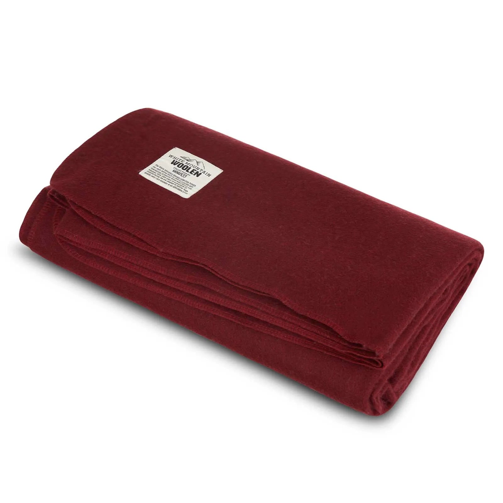Wool Twin Sized Blanket by White Mountain Woolen