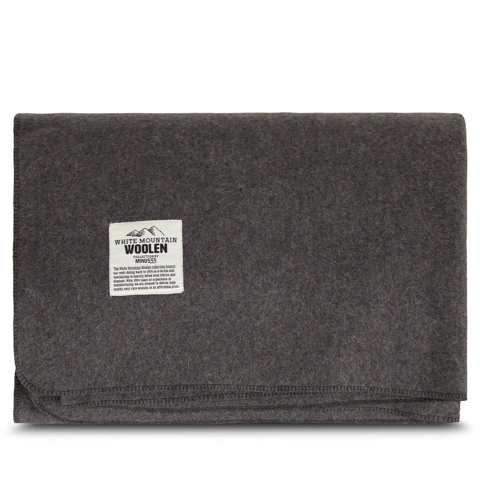 Wool Twin Sized Blanket by White Mountain Woolen